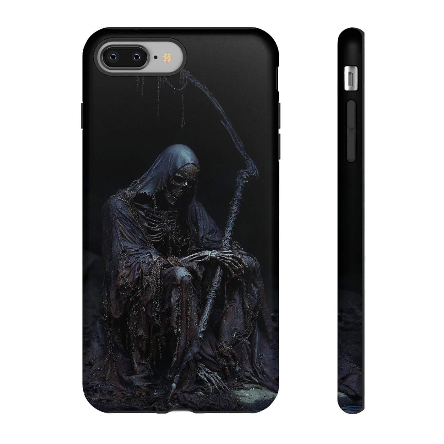 Dark Reaper Phone Case - Gothic Grim Reaper Art for iPhone, Samsung Galaxy, and Google Pixel Devices