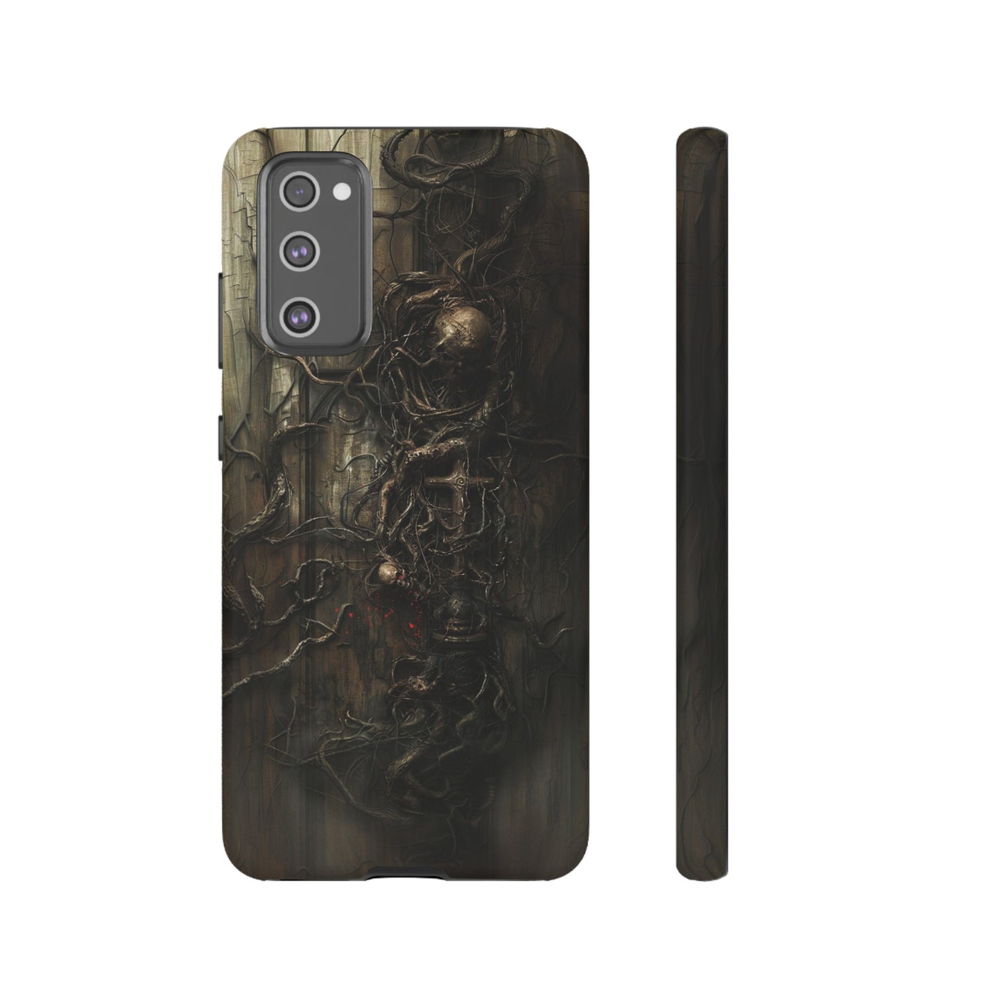 Creeping Dread Phone Case - Giger-Inspired Art for iPhone, Samsung Galaxy, and Google Pixel Devices