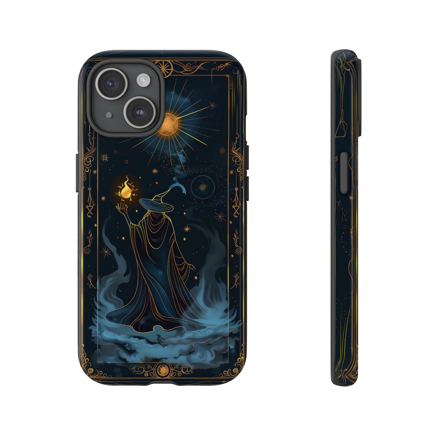 Enchanted Wizard Spellcaster Galaxy Phone Case - Mystical Wizardry Art For iPhone, Samsung Galaxy, and Google Pixel Devices