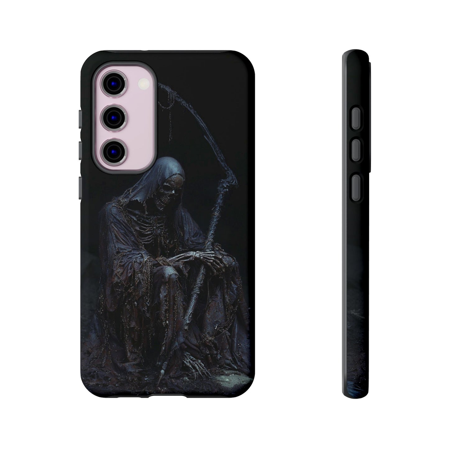 Dark Reaper Phone Case - Gothic Grim Reaper Art for iPhone, Samsung Galaxy, and Google Pixel Devices