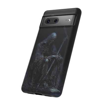 Dark Reaper Phone Case - Gothic Grim Reaper Art for iPhone, Samsung Galaxy, and Google Pixel Devices