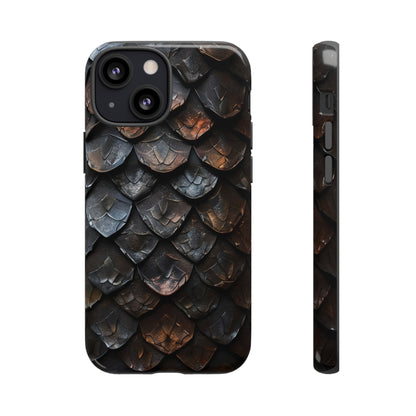 Dragon Scales Phone Case – Fantasy DnD Roleplay Design for iPhone, Samsung Galaxy, and Google Pixel Devices