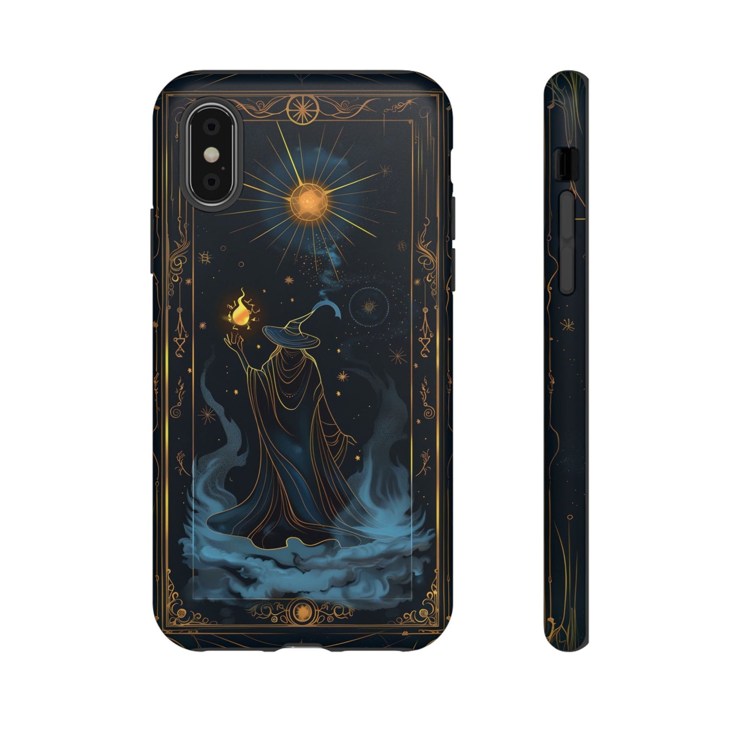 Enchanted Wizard Spellcaster Galaxy Phone Case - Mystical Wizardry Art For iPhone, Samsung Galaxy, and Google Pixel Devices