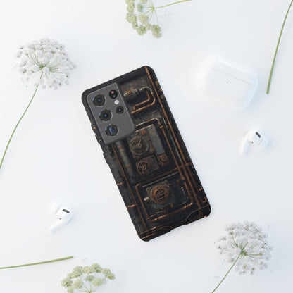 Diesel Punk Phone Case – Industrial Retro-Futuristic Design for iPhone, Samsung Galaxy, and Google Pixel Devices