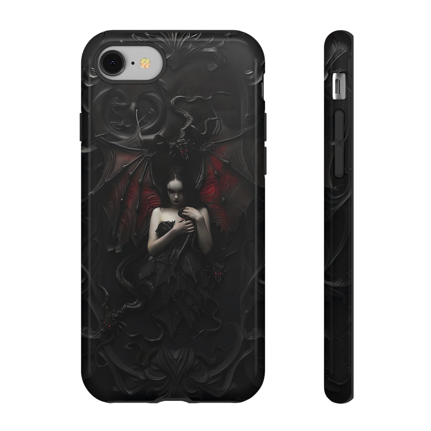 Succubus Phone Case - Dark Fantasy Gothic Design for iPhone, Samsung Galaxy, and Google Pixel Devices