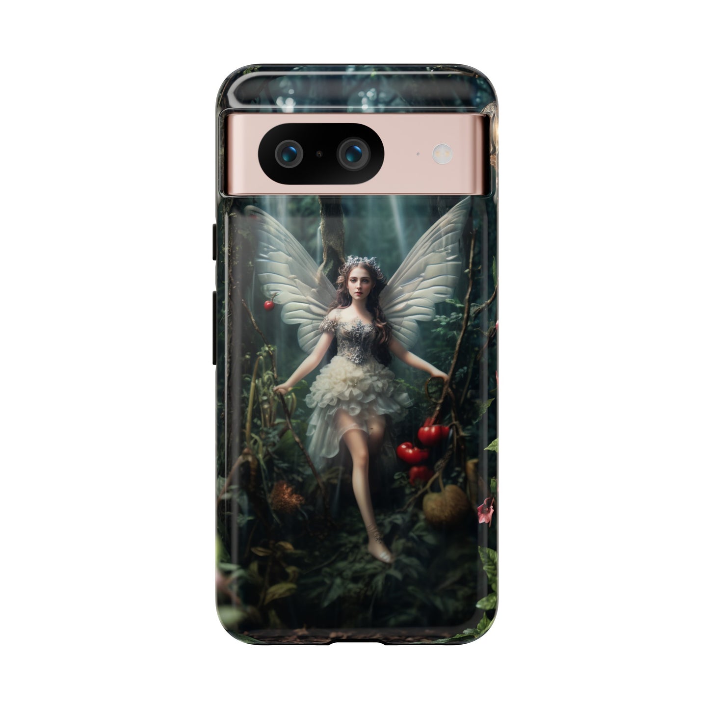 The Fairy Emerges from the Forest Phone Case – Enchanting Nature Magic Design for iPhone, Samsung Galaxy, and Google Pixel Devices