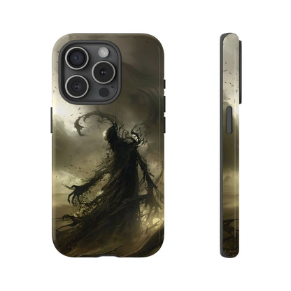 Dark Spirit Phone Case – Grim Reaper Haunting Design for iPhone, Samsung Galaxy, and Google Pixel Devices