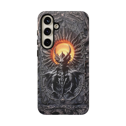 Skeletal Demonic King Phone Case – Ornate Gothic Design for iPhone, Samsung Galaxy, and Google Pixel Devices