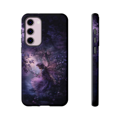 Fairy in the Moonlight Phone Case - Magical Night Scene for iPhone, Samsung Galaxy, Google Pixel Devices - Enchanted Fantasy Art