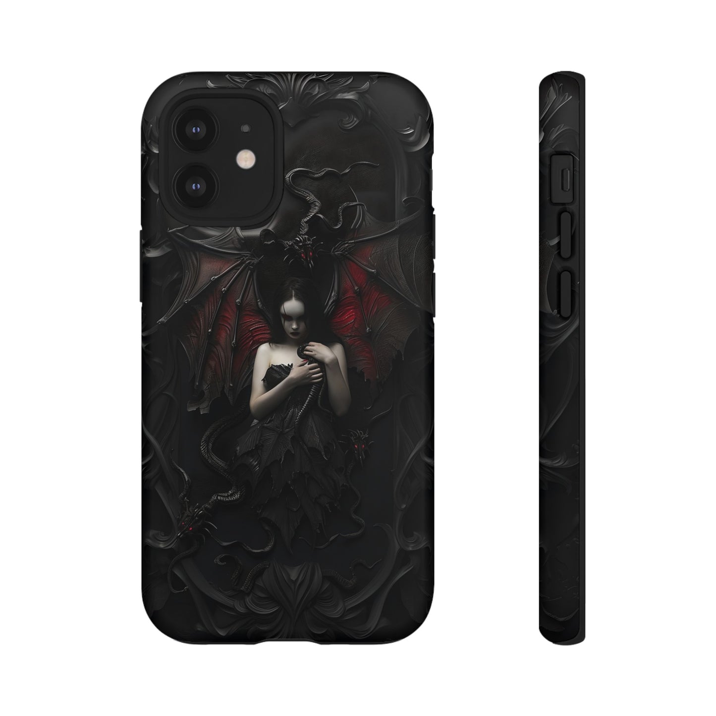 Succubus Phone Case - Dark Fantasy Gothic Design for iPhone, Samsung Galaxy, and Google Pixel Devices