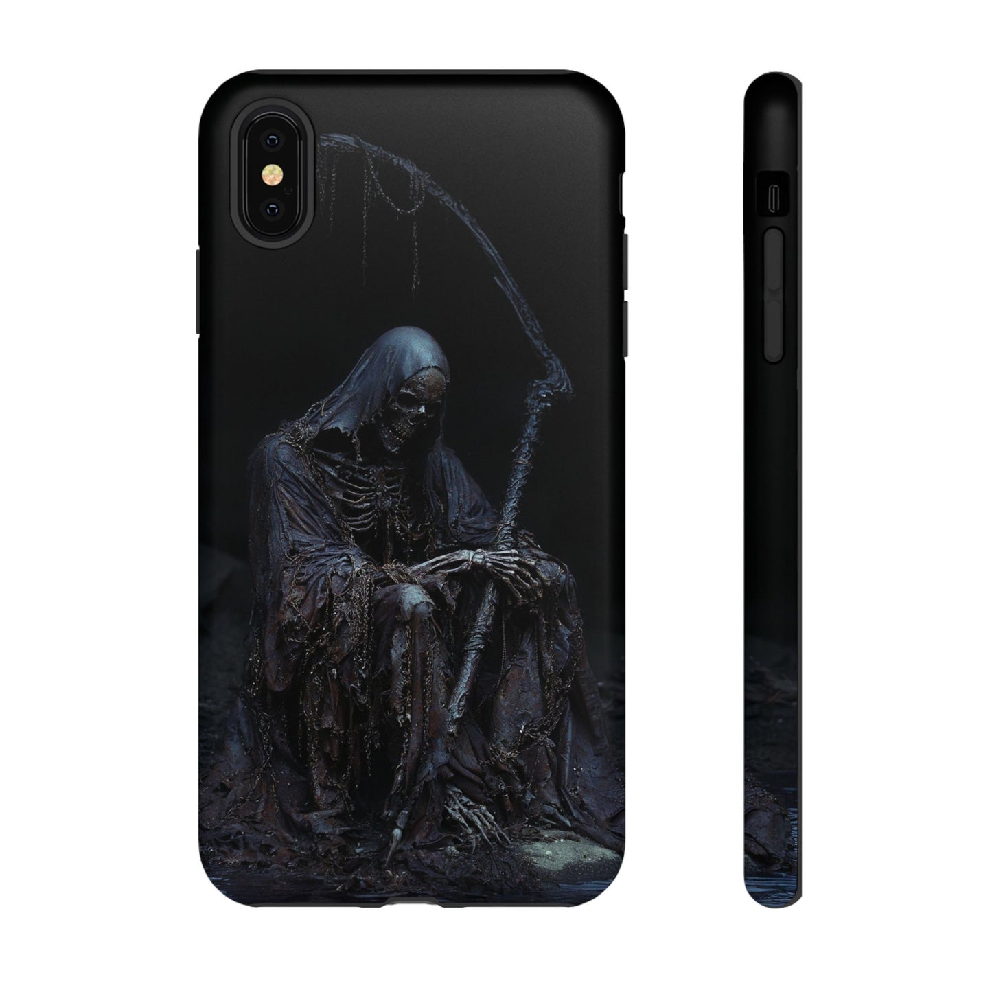 Dark Reaper Phone Case - Gothic Grim Reaper Art for iPhone, Samsung Galaxy, and Google Pixel Devices