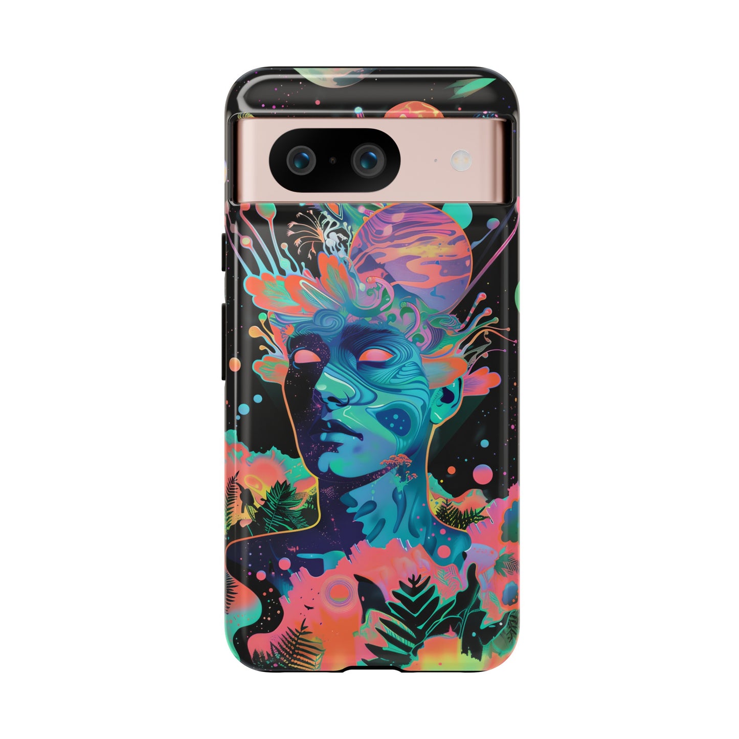 Open Your Mind Phone Case – Psychedelic Dream Pastel Design for iPhone, Samsung Galaxy, and Google Pixel Devices