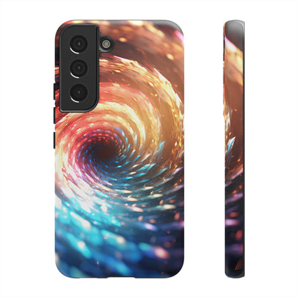 Crystal Portal of Light Phone Case – Vibrant Cosmic Design for iPhone, Samsung Galaxy, and Google Pixel Devices