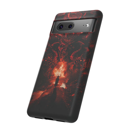 The Road to Hell Phone Case – Gothic Demon and Devil Design for iPhone, Samsung Galaxy, and Google Pixel Devices