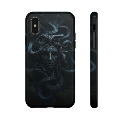 Medusa's Gaze Phone Case - Dark Mythological Design for iPhone and Samsung Galaxy Devices