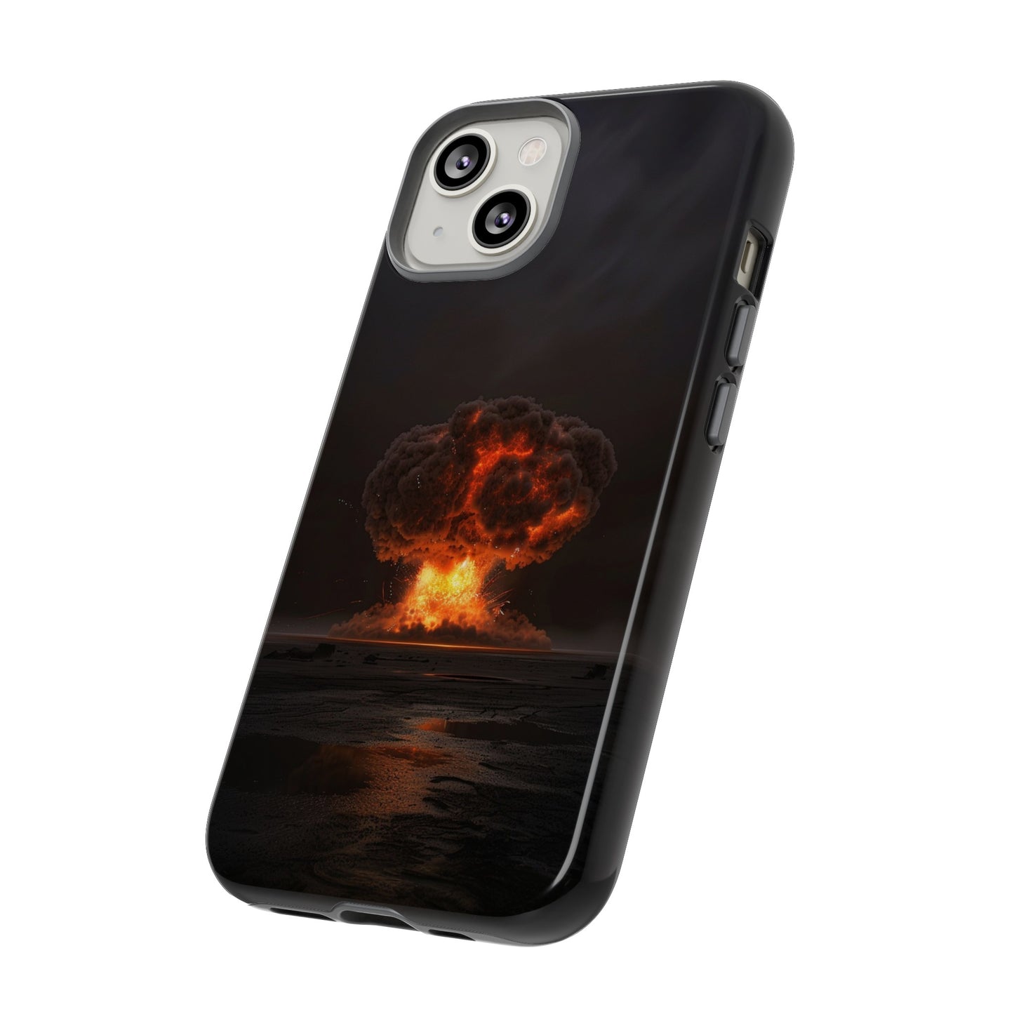 Atomic Explosion Phone Case - Dramatic Mushroom Cloud Design for iPhone and Samsung Galaxy Devices