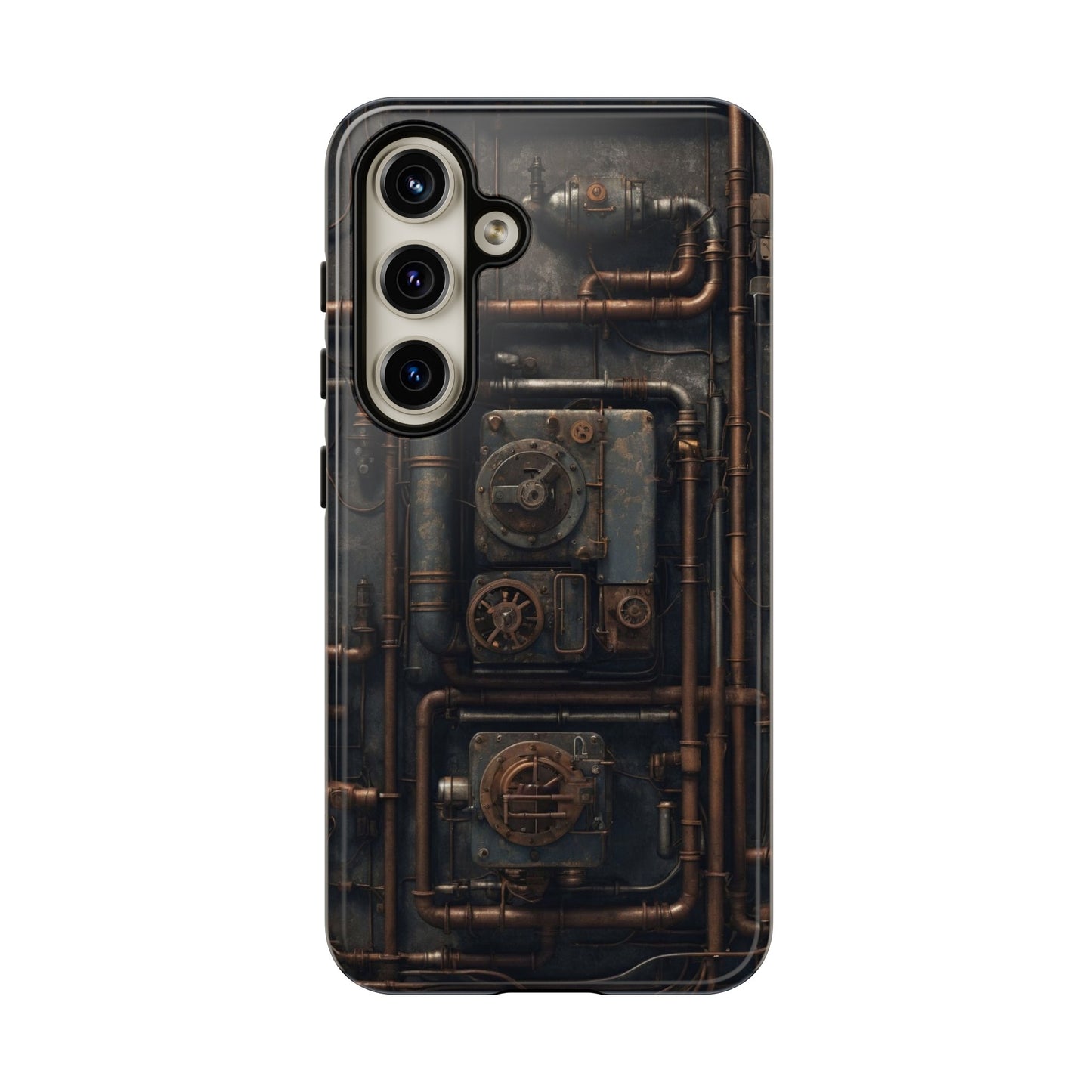 Diesel Punk Phone Case – Industrial Retro-Futuristic Design for iPhone, Samsung Galaxy, and Google Pixel Devices