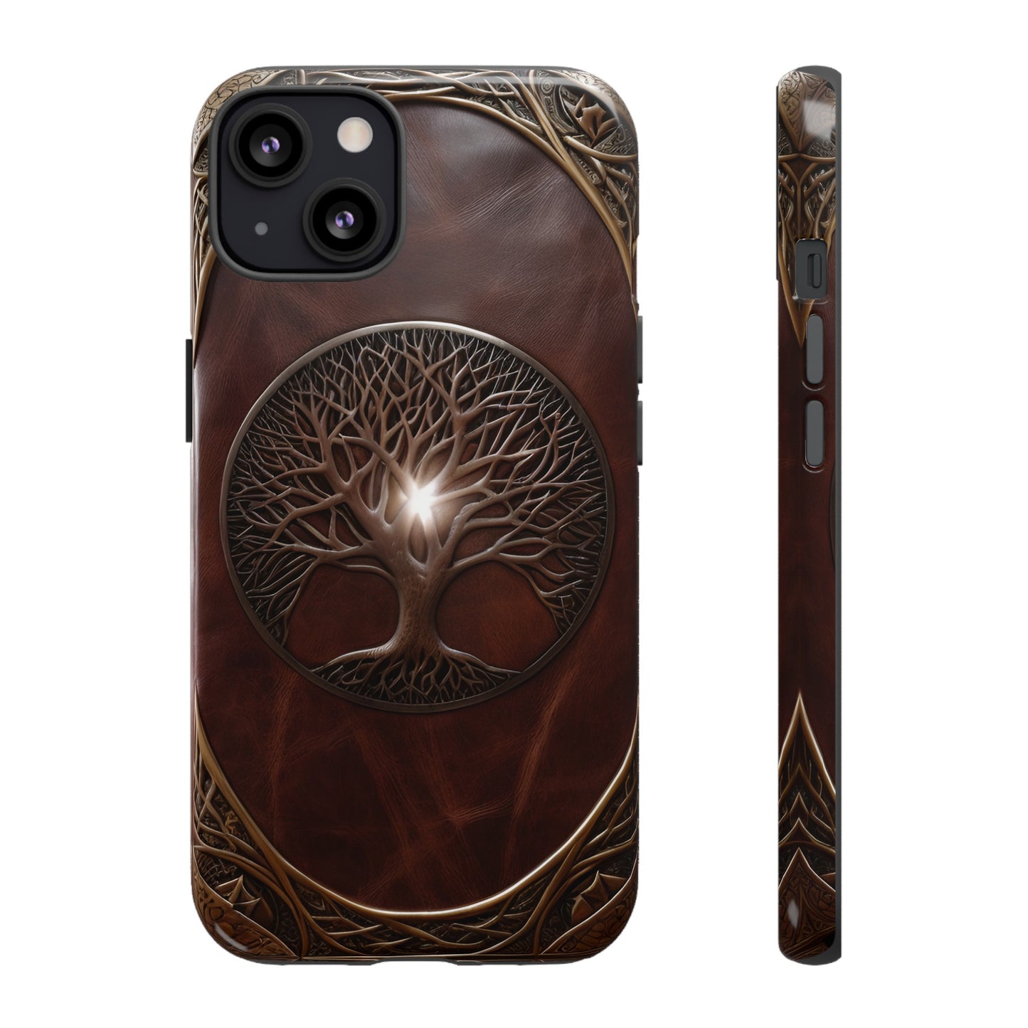 Tree of Life Tough Phone Case – Fantasy Art Design for iPhone, Samsung Galaxy, and Google Pixel Devices