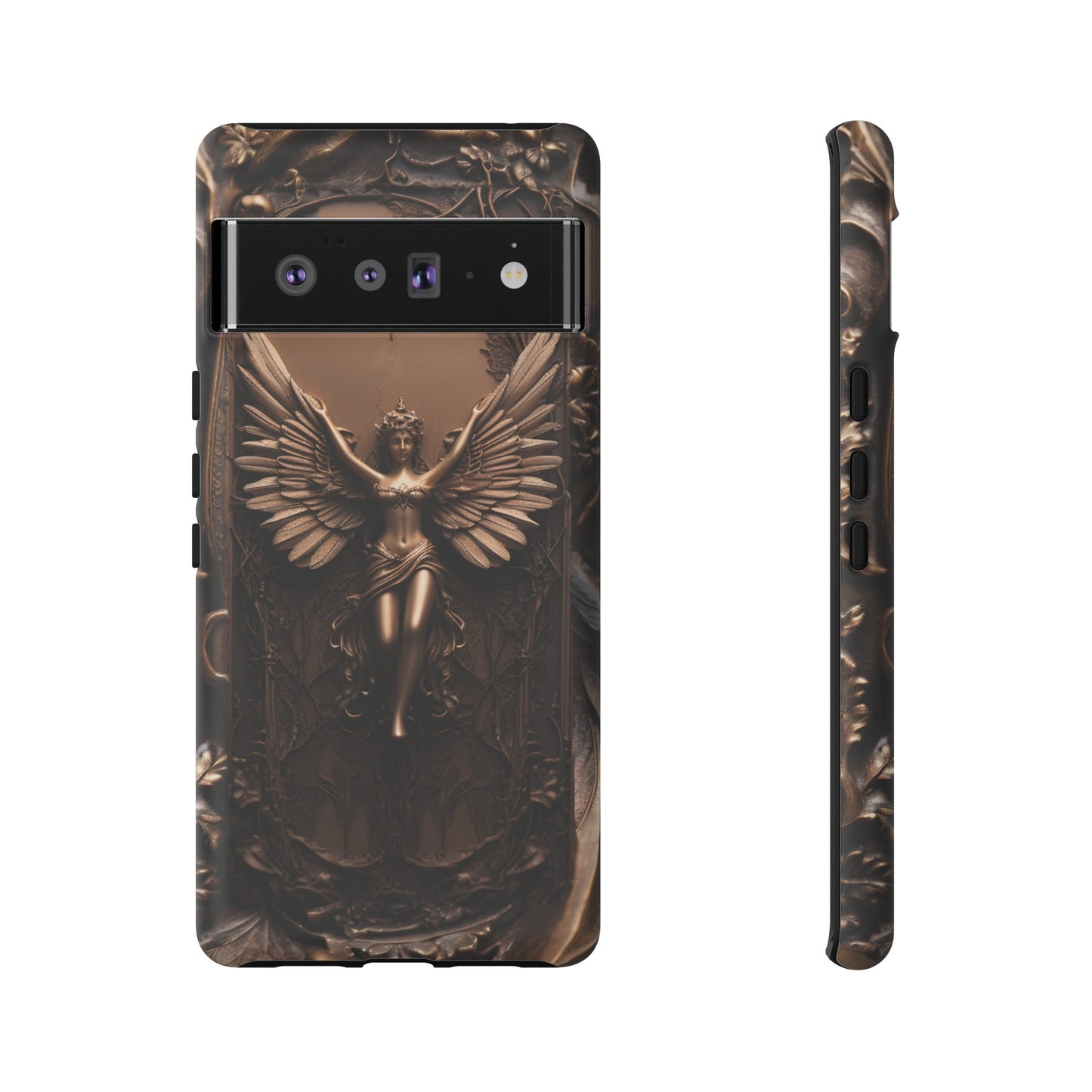 The Bronze Fairy Phone Case – Fantasy Faery Design for iPhone, Samsung Galaxy, and Google Pixel Devices