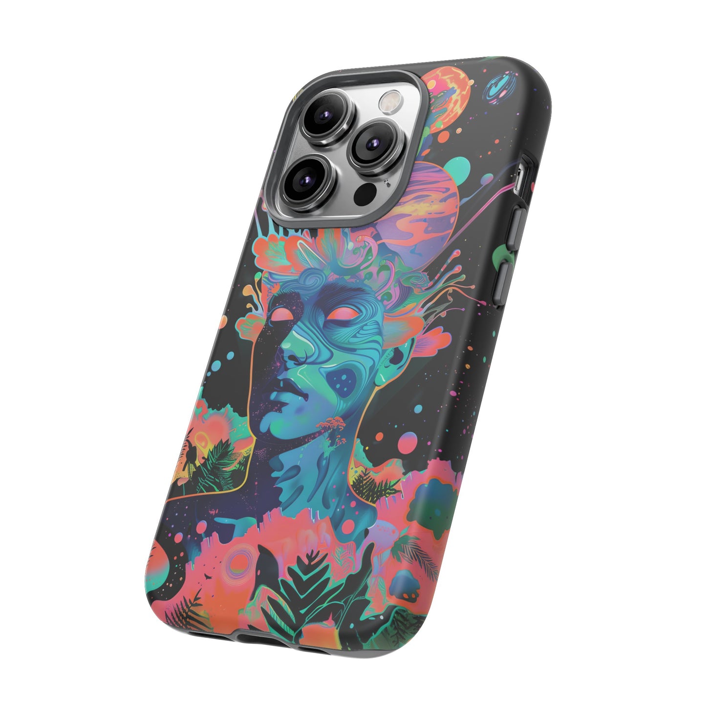 Open Your Mind Phone Case – Psychedelic Dream Pastel Design for iPhone, Samsung Galaxy, and Google Pixel Devices