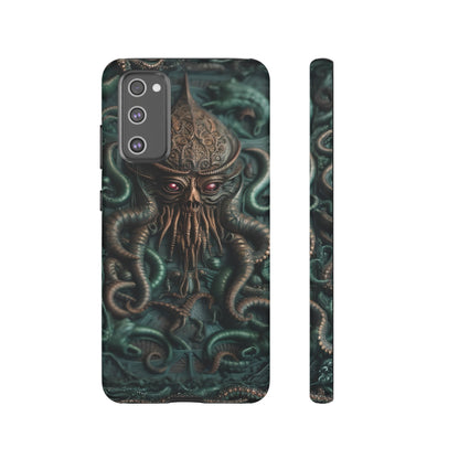 Nameless Dread Tough Phone Case – Lovecraftian Tentacle Horror Design for iPhone, Samsung Galaxy, and Google Pixel Devices