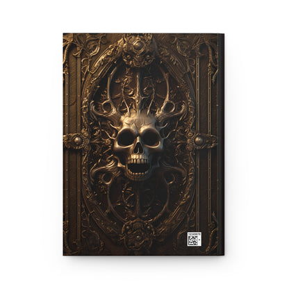 Book of the Dead Hardcover Notebook – Gothic Skull Design Journal for Dark Art and Occult Magic