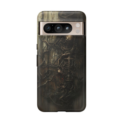 Creeping Dread Phone Case - Giger-Inspired Art for iPhone, Samsung Galaxy, and Google Pixel Devices