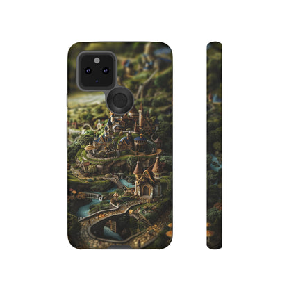 Fairy Kingdom Phone Case - Enchanted Castle Artwork for iPhone, Samsung Galaxy, and Google Pixel Devices