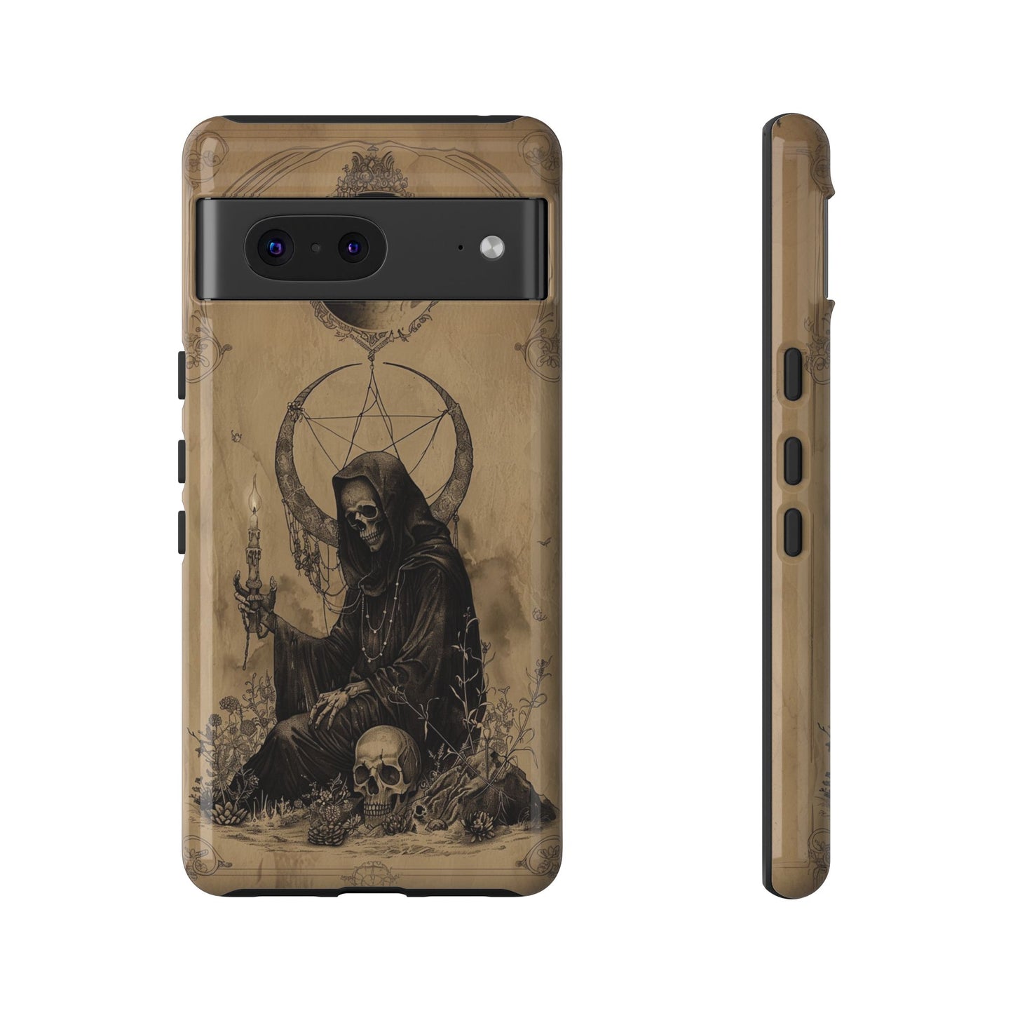 Gothic Reaper Phone Case - Dark Aesthetic Art for iPhone, Samsung, Google Pixel