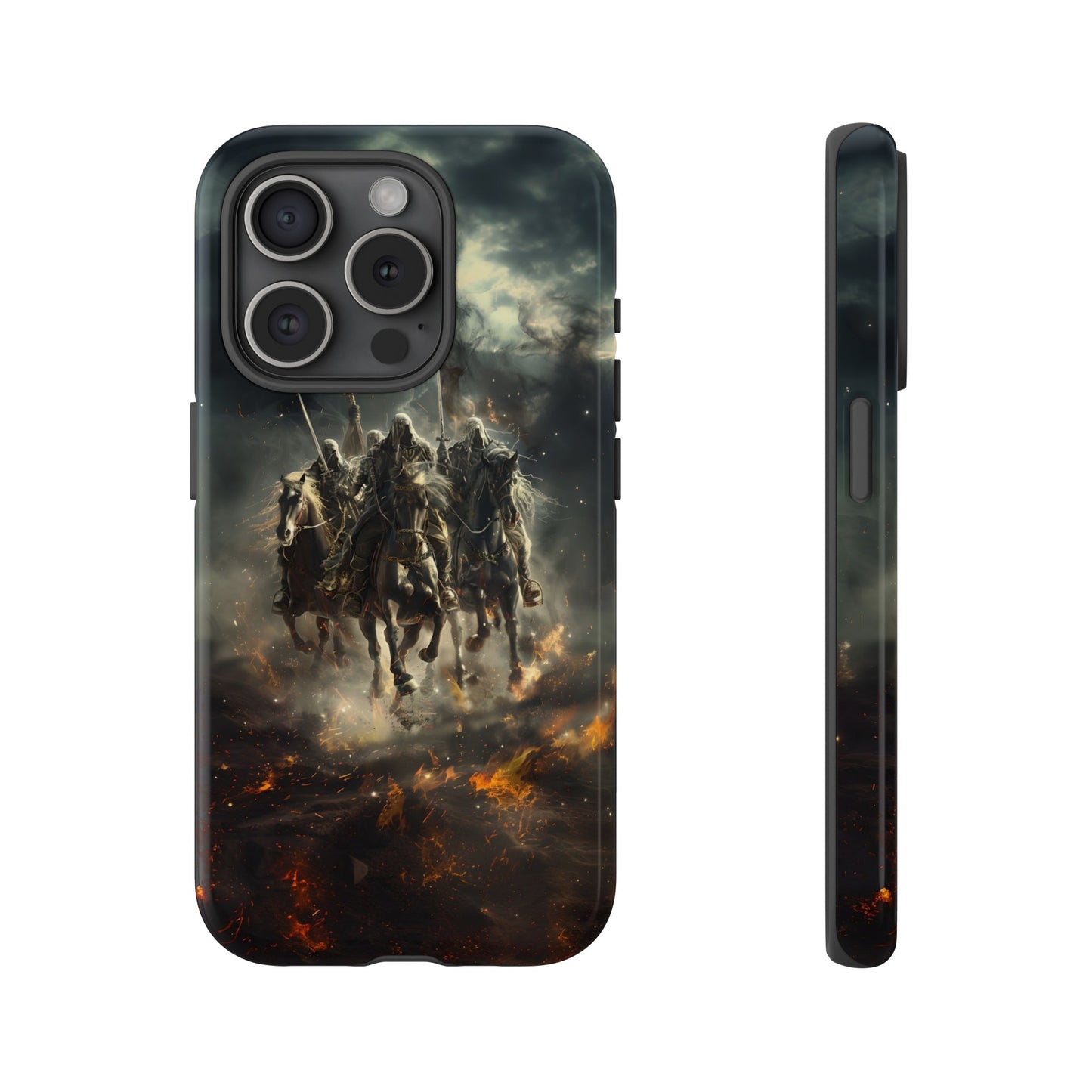 Four Horsemen of the Apocalypse Phone Case – Armageddon Design for iPhone, Samsung Galaxy, and Google Pixel Devices