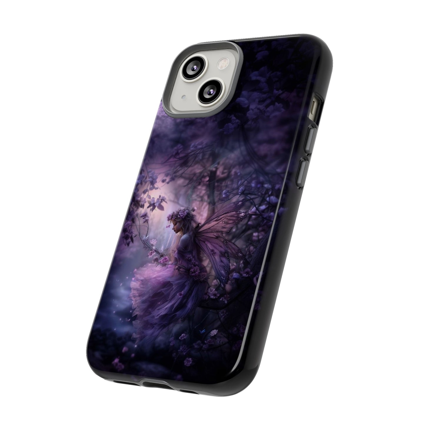 Fairy in the Moonlight Phone Case - Magical Night Scene for iPhone, Samsung Galaxy, Google Pixel Devices - Enchanted Fantasy Art