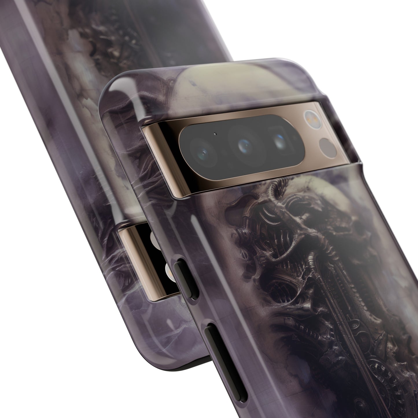 Dark Android Dream Phone Case – Futuristic Alien Horror Design for iPhone, Samsung Galaxy, and Google Pixel Devices