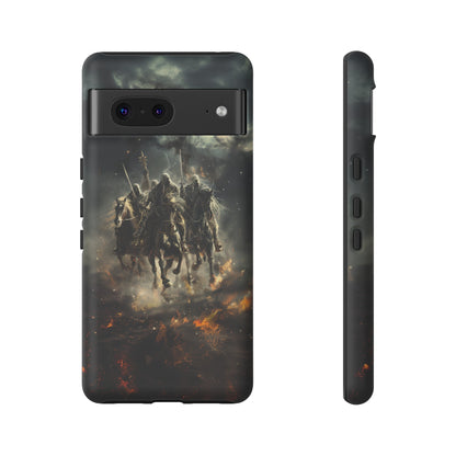 Four Horsemen of the Apocalypse Phone Case – Armageddon Design for iPhone, Samsung Galaxy, and Google Pixel Devices