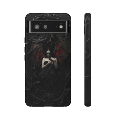 Succubus Phone Case - Dark Fantasy Gothic Design for iPhone, Samsung Galaxy, and Google Pixel Devices