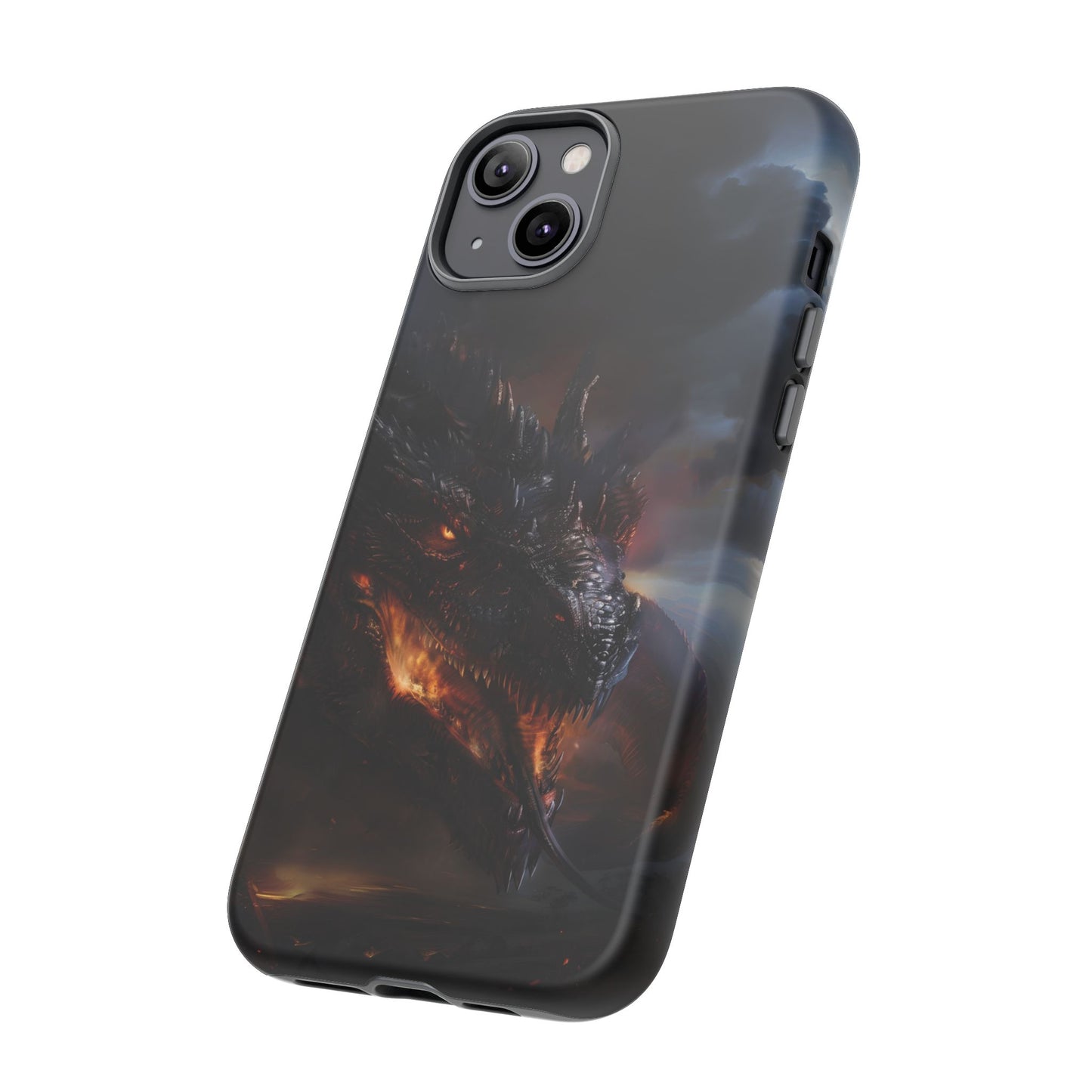 Fiery Dragon Phone Case - Epic Fantasy Art for iPhone, Samsung Galaxy, and Google Pixel Devices