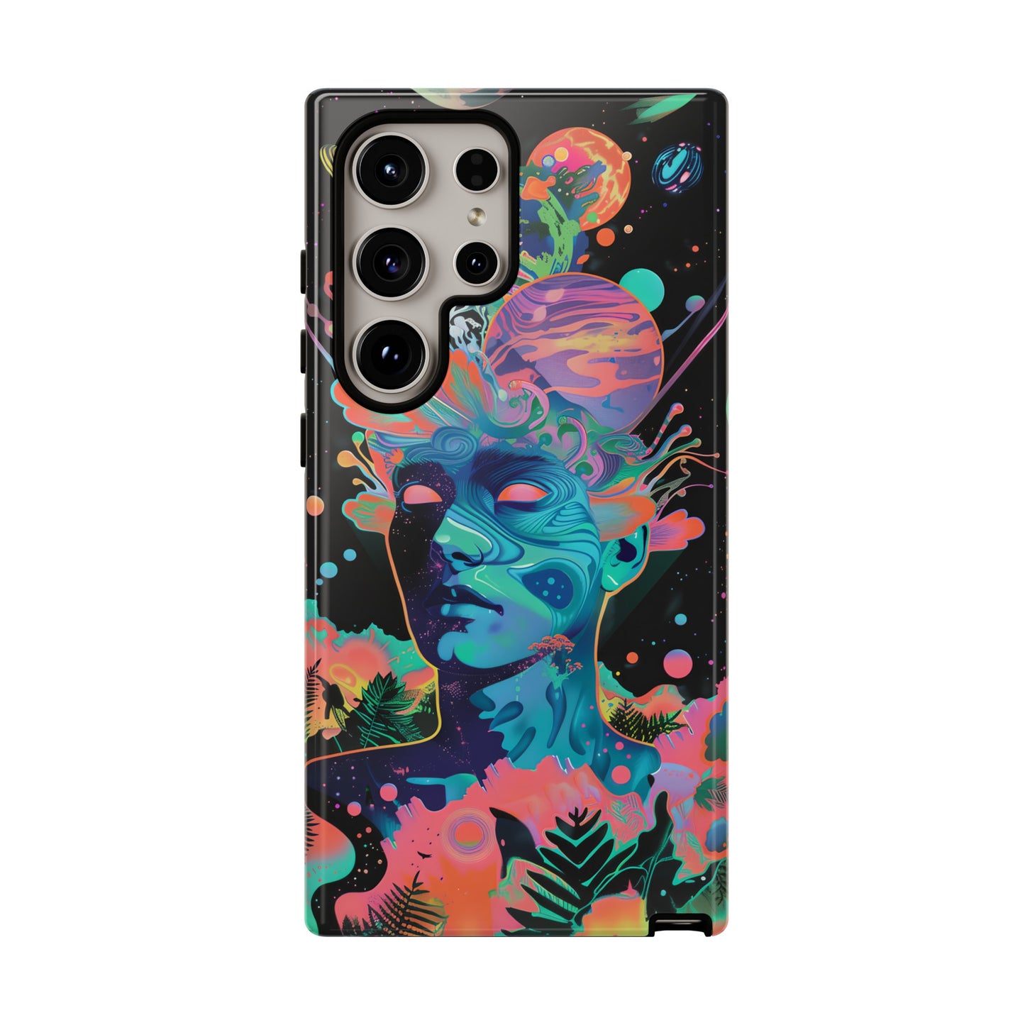 Open Your Mind Phone Case – Psychedelic Dream Pastel Design for iPhone, Samsung Galaxy, and Google Pixel Devices