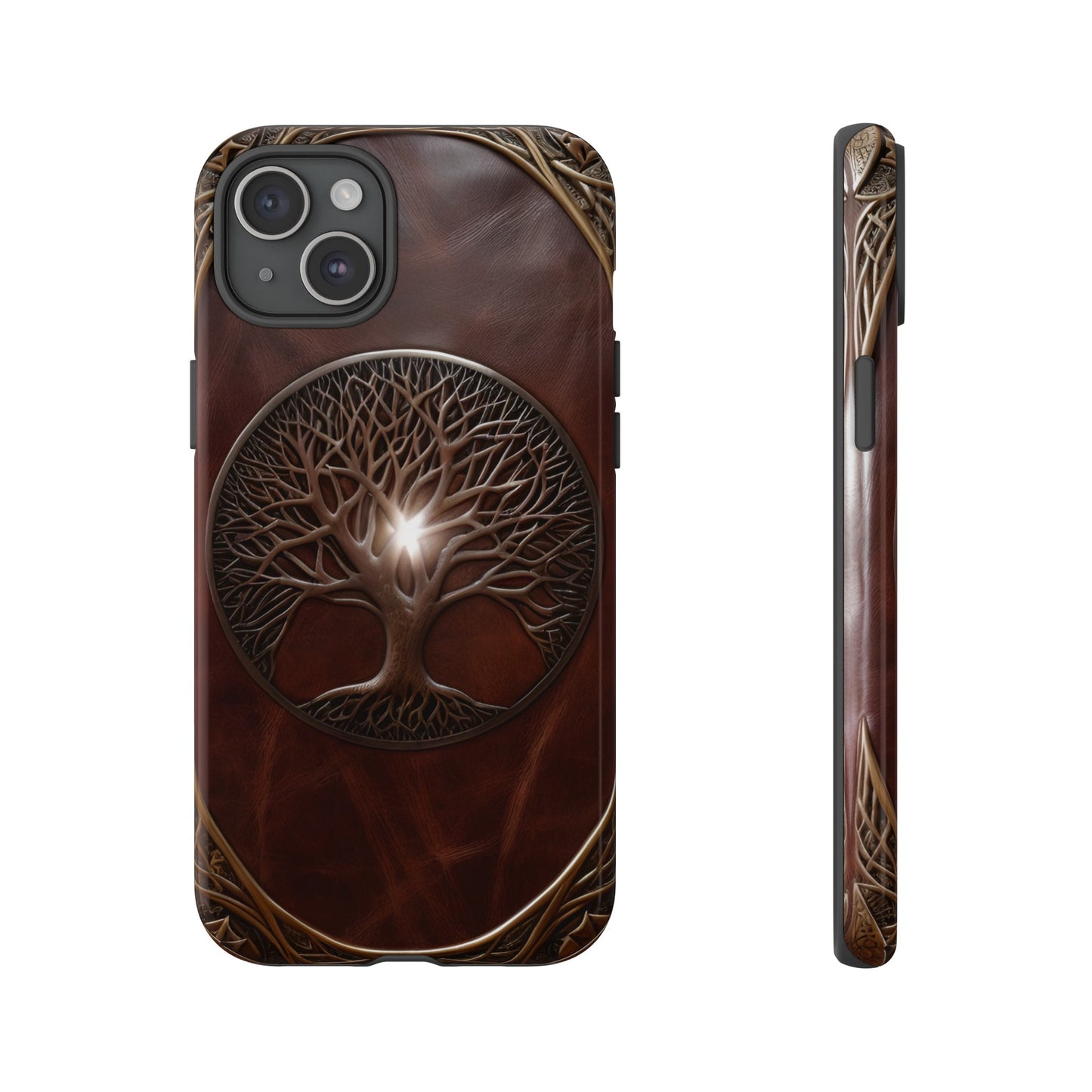 Tree of Life Tough Phone Case – Fantasy Art Design for iPhone, Samsung Galaxy, and Google Pixel Devices