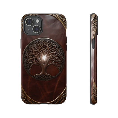 Tree of Life Tough Phone Case – Fantasy Art Design for iPhone, Samsung Galaxy, and Google Pixel Devices