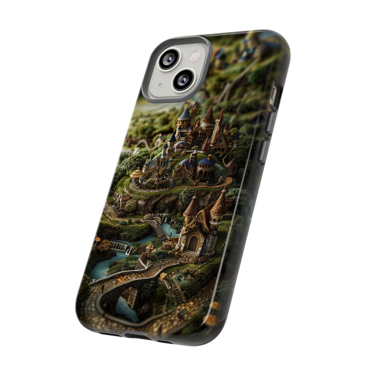 Fairy Kingdom Phone Case - Enchanted Castle Artwork for iPhone, Samsung Galaxy, and Google Pixel Devices