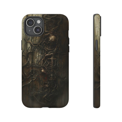 Creeping Dread Phone Case - Giger-Inspired Art for iPhone, Samsung Galaxy, and Google Pixel Devices