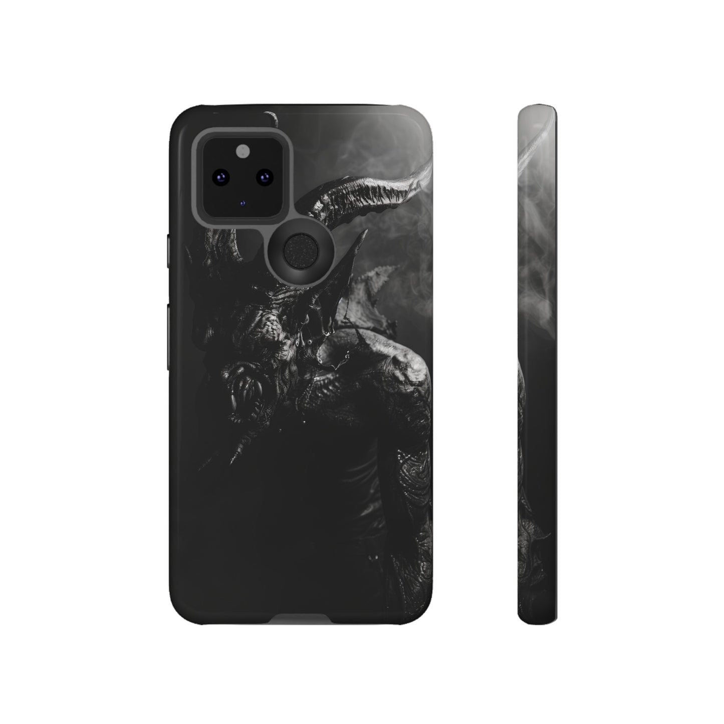 Dark Demon Phone Case – Possessed Horror Design for iPhone, Samsung Galaxy, and Google Pixel Devices