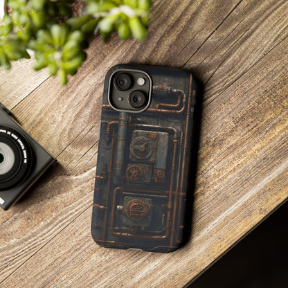 Diesel Punk Phone Case – Industrial Retro-Futuristic Design for iPhone, Samsung Galaxy, and Google Pixel Devices