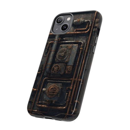 Diesel Punk Phone Case – Industrial Retro-Futuristic Design for iPhone, Samsung Galaxy, and Google Pixel Devices