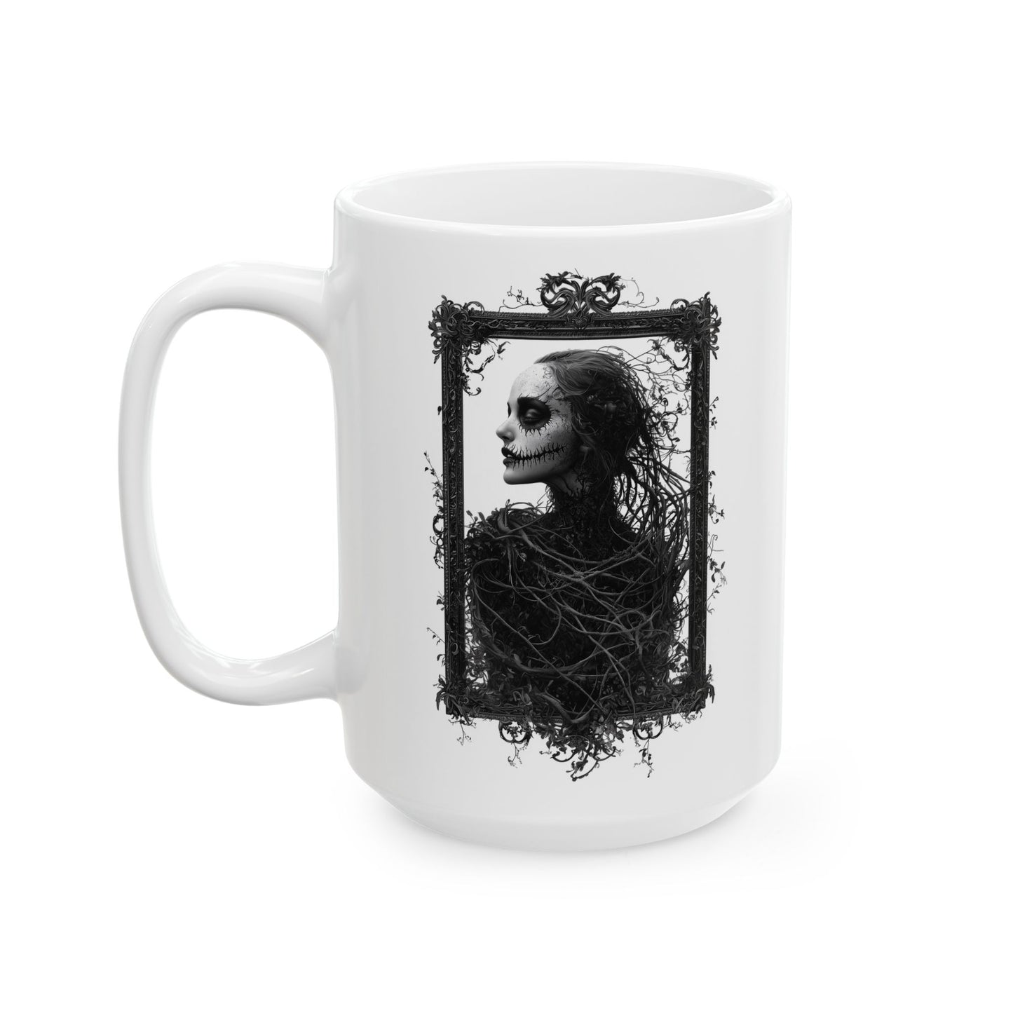 Gothic Elegance Ceramic Mug