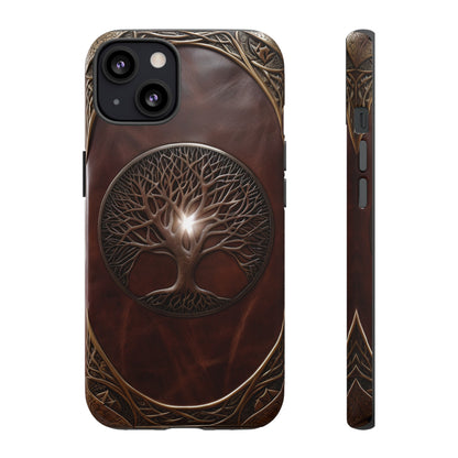 Tree of Life Tough Phone Case – Fantasy Art Design for iPhone, Samsung Galaxy, and Google Pixel Devices