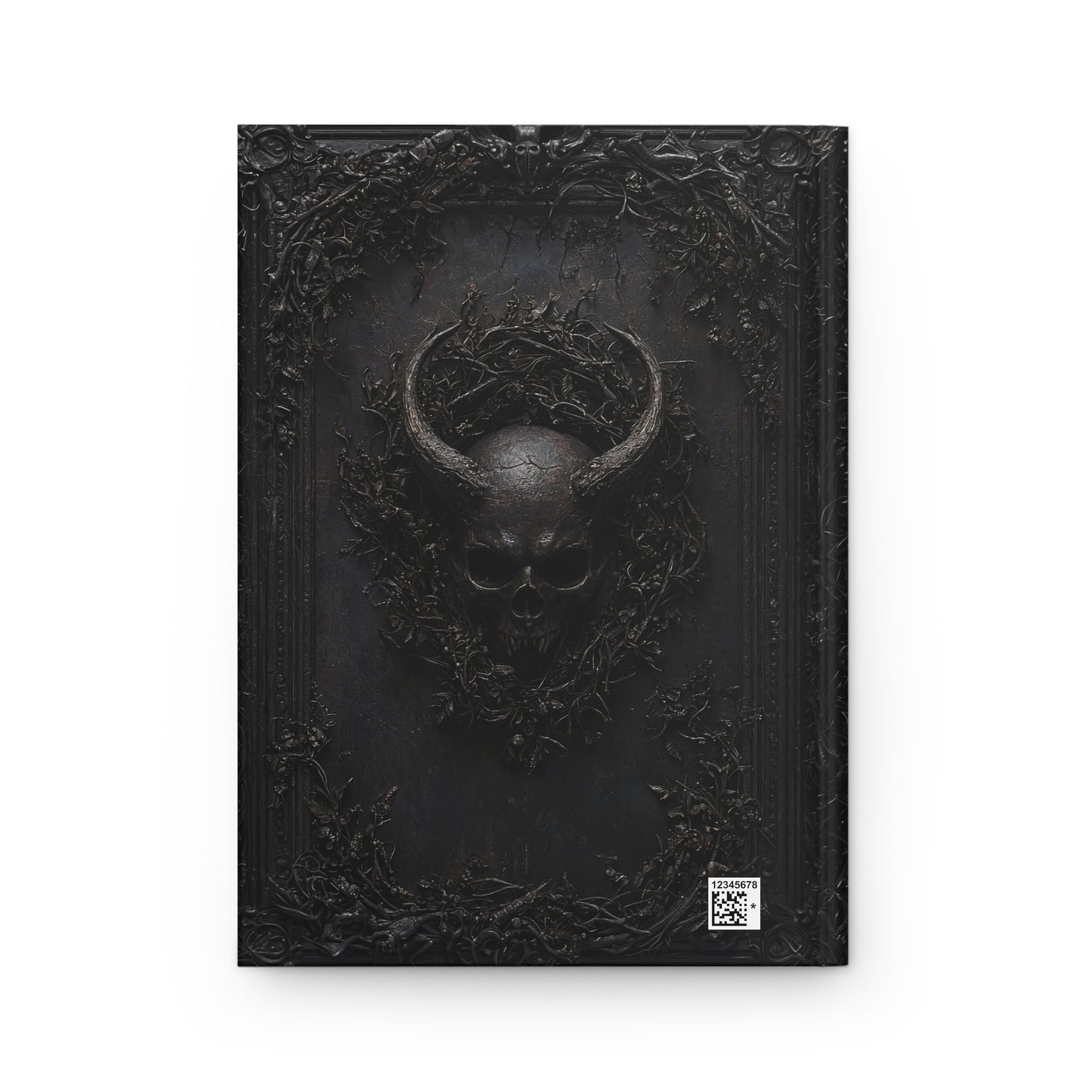 Gothic Demon Skull Journal - Dark Fantasy Hardcover Notebook for Writers