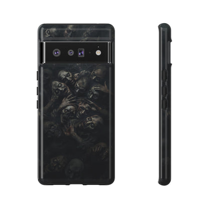 Zombie Horde Phone Case – Horror Design for iPhone and Samsung Galaxy Devices