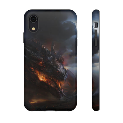 Fiery Dragon Phone Case - Epic Fantasy Art for iPhone, Samsung Galaxy, and Google Pixel Devices