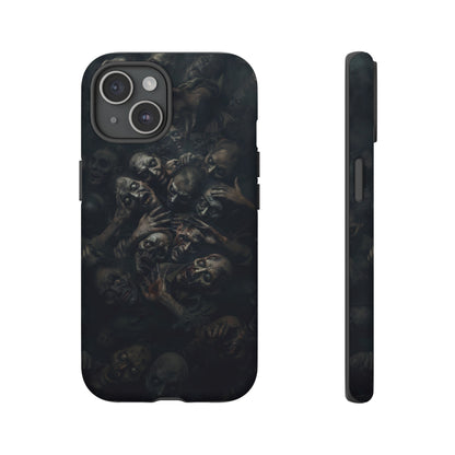 Zombie Horde Phone Case – Horror Design for iPhone and Samsung Galaxy Devices