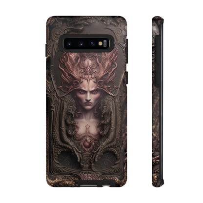 Dark Lilith Phone Case – Horned Hell Horror Design for iPhone, Samsung Galaxy, and Google Pixel Devices